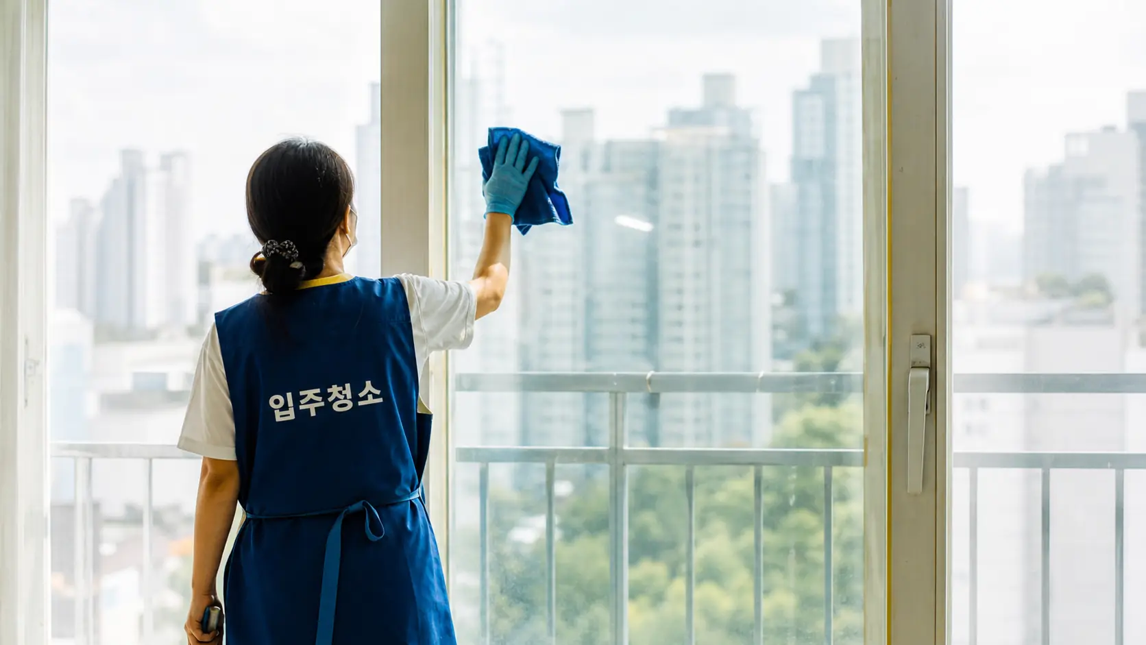 입주청소 현장 시공 사진 2